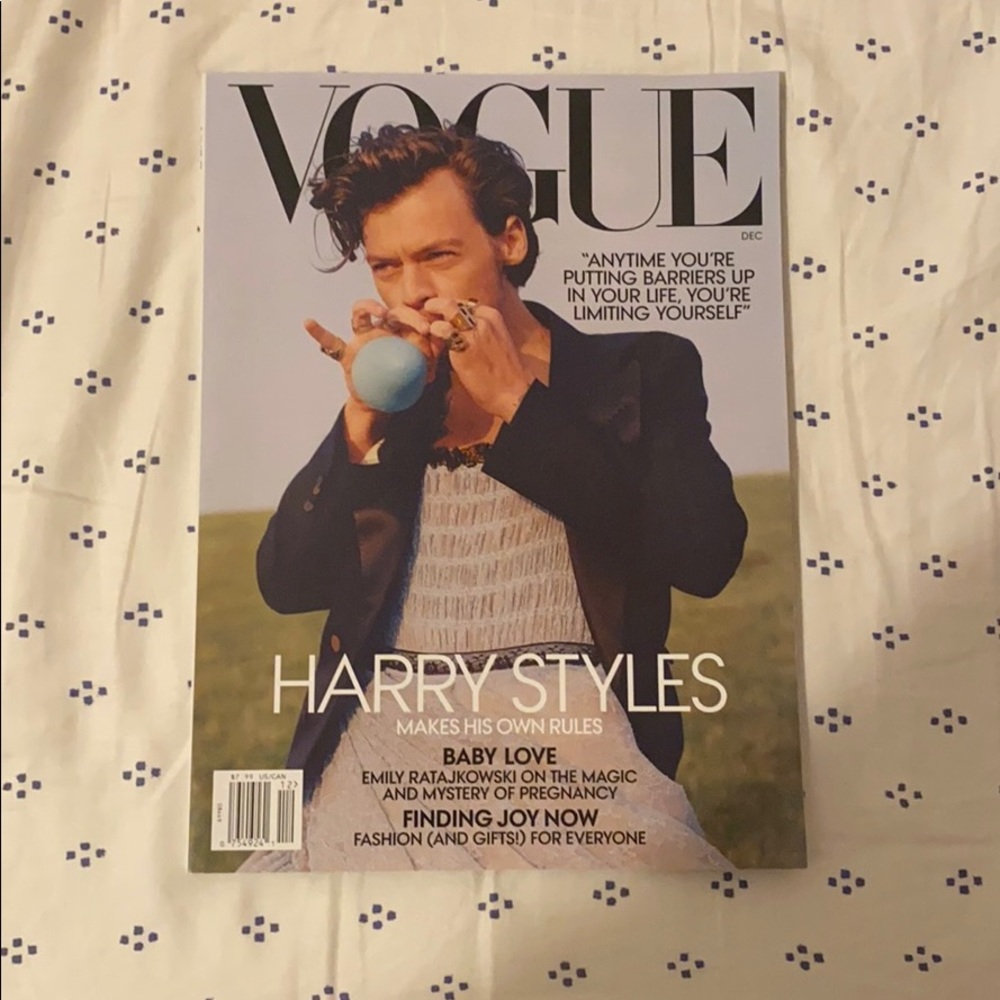 Vogue magazine harry styles
